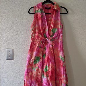 Jones New York linen midi dress size 12